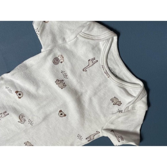 12M Jungle Animal Bodysuit Lot - Carter's - 12 months - 3 pieces - mono de bebé - Picture 3 of 4